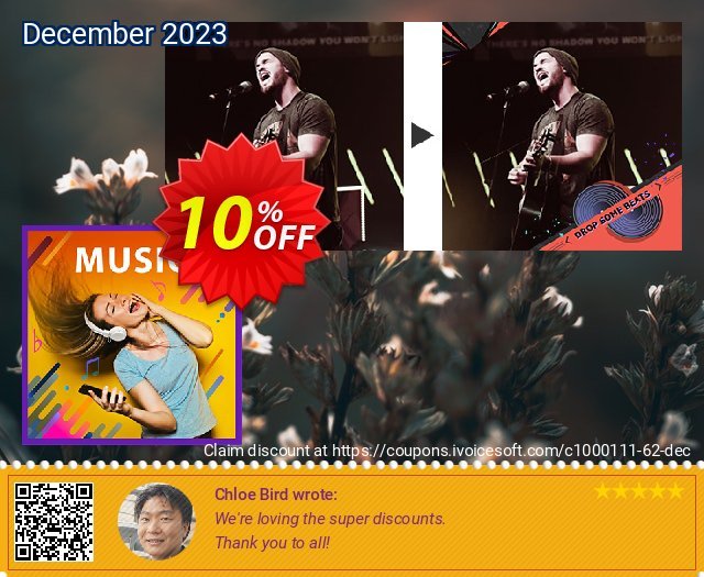 Music Frame Pack for PhotoDirector 令人敬畏的 优惠码 软件截图