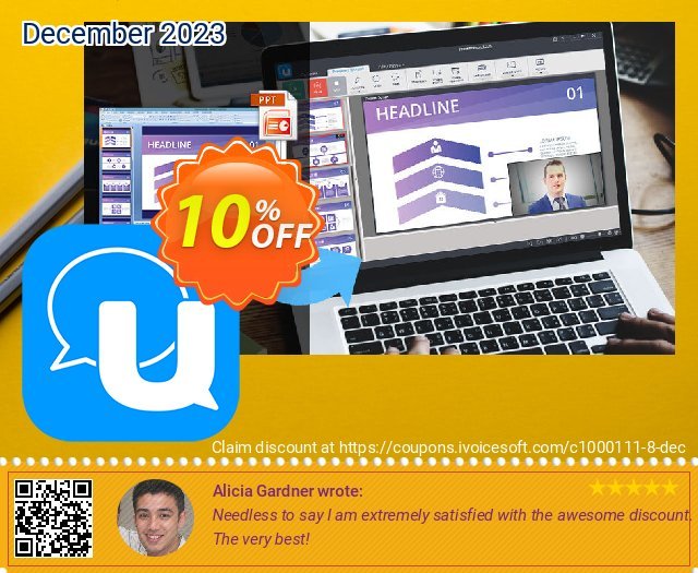 U Webinar discount 10% OFF, 2022 New Year offering sales. 10% OFF U Webinar Jan 2022