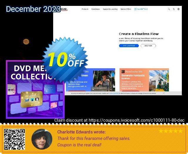 DVD Menu Collection yg mengagumkan voucher promo Screenshot