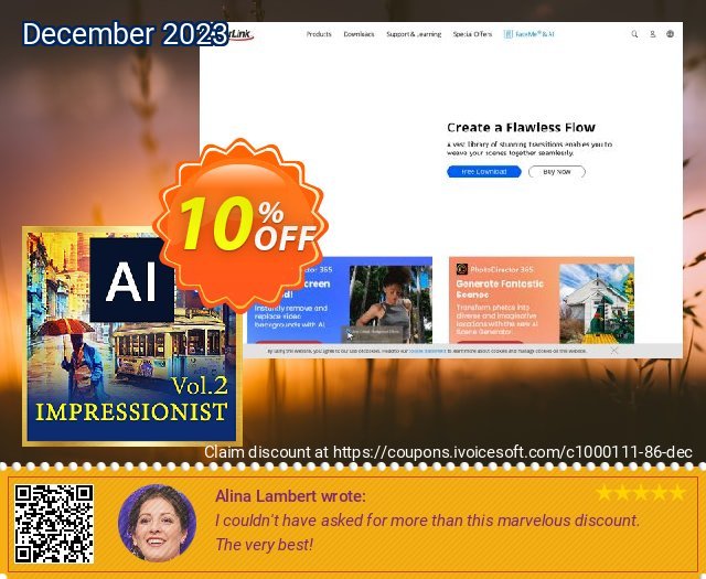 Impressionist AI Style Pack Vol. 2 Exzellent Promotionsangebot Bildschirmfoto