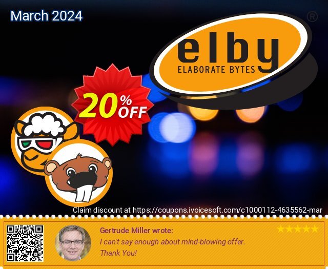 Elby CloneBD & CloneDVD lifetime discount 20% OFF, 2024 Easter Day discount. 20% OFF Elby CloneBD & CloneDVD lifetime, verified