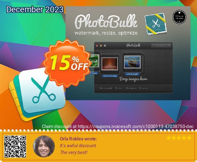 PhotoBulk Team License for 5 Macs wunderbar Ermäßigung Bildschirmfoto