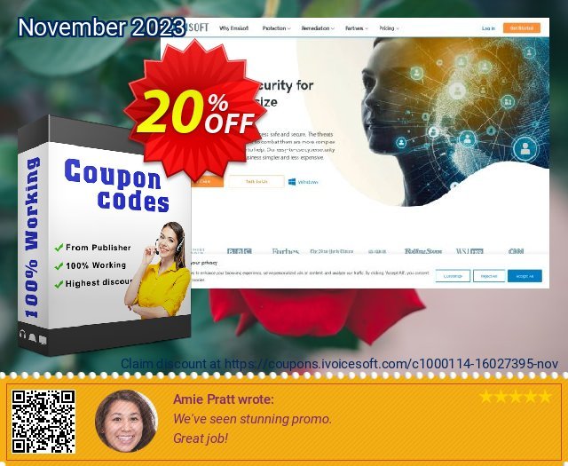 Emsisoft Business Security discount 20% OFF, 2024 World Heritage Day deals. Emsisoft Business Security excellent offer code 2024