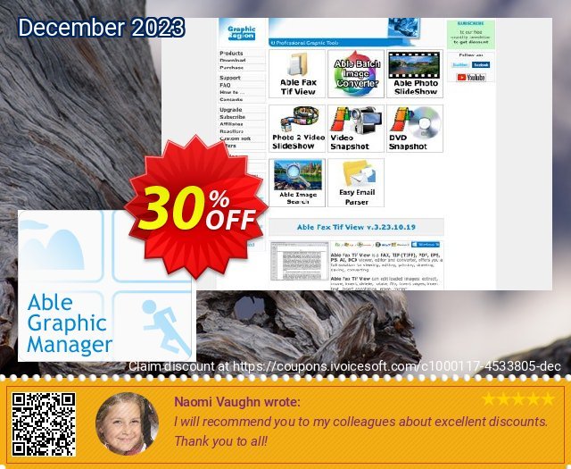 Able Graphic Manager aufregende Preisreduzierung Bildschirmfoto