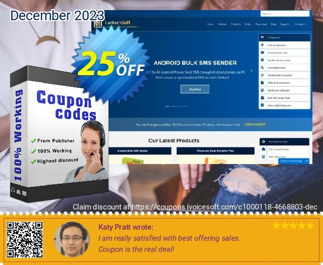 LantechSoft Bundle Unicode with Kruti Converter discount 25% OFF, 2022 New Year's Weekend offering sales. Christmas Offer