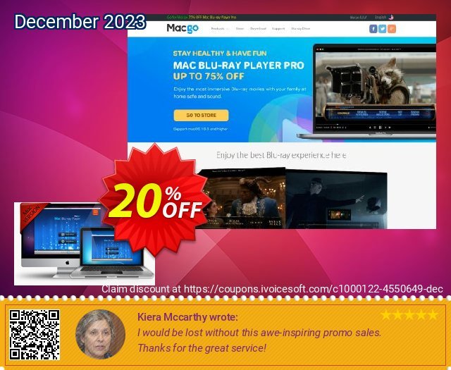 Macgo Blu-ray Player Suite  경이로운   프로모션  스크린 샷