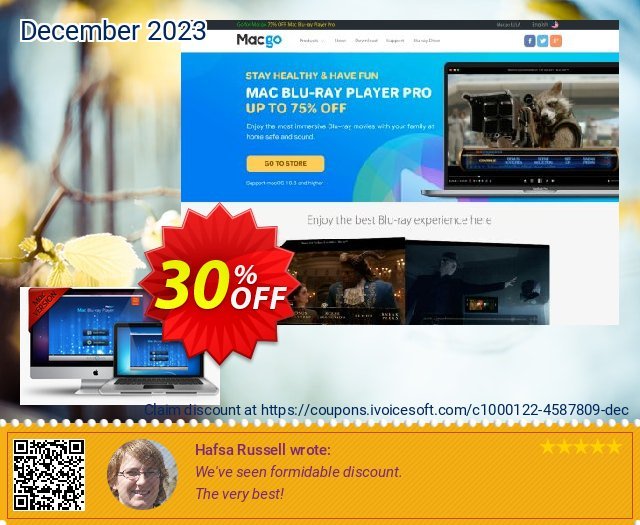 Macgo Blu-ray Player Suite 棒极了 促销 软件截图