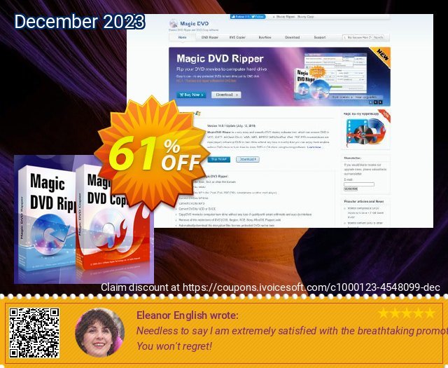 Magic DVD Ripper + Magic DVD Copier Full License - Lifetime Upgrades 超级的 交易 软件截图