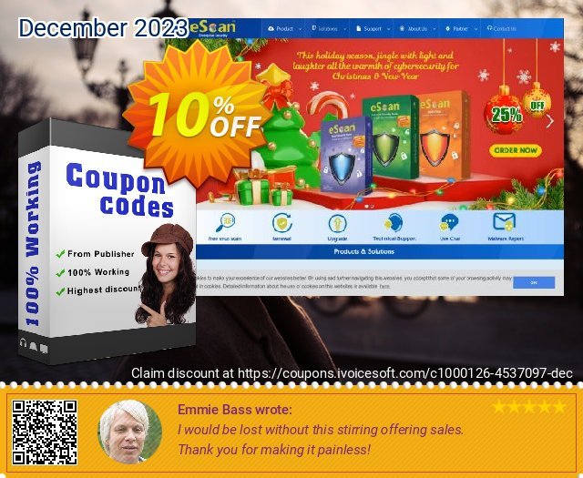 eScan Enterprise Edition (with Hybrid Network Support) marvelous promo Screenshot