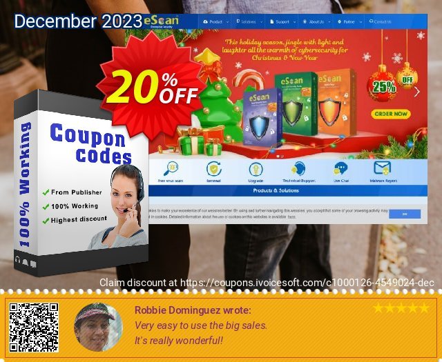 eScan Antivirus (AV) Home User Version - Special Offer - 1 User 1 Year discount 20% OFF, 2023 Father's Day offering sales. eScan Antivirus (AV) Home User Version - Special Offer - 1 User 1 Year hottest sales code 2023