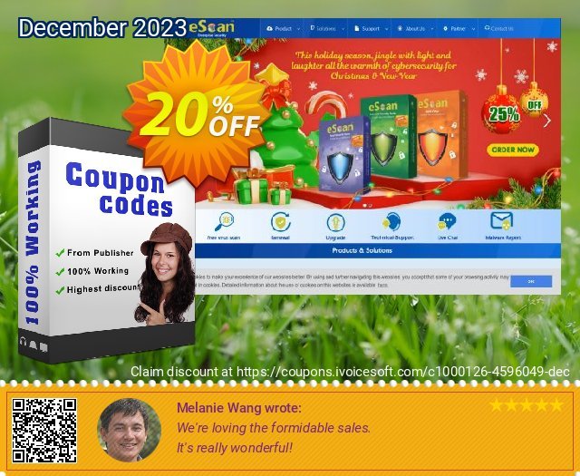 eScan Anti-Virus for Windows, MAC and Mobile discount 20% OFF, 2024 Spring offering sales. eScan Anti-Virus for Windows, MAC and Mobile dreaded promotions code 2024
