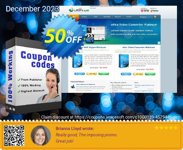 uRex iPhone DVD Ripper discount 50% OFF, 2024 Working Day deals. 50% Off