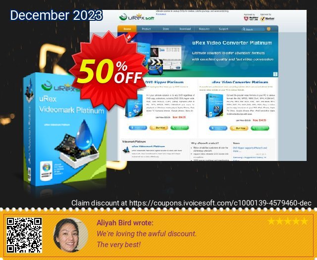 uRex Videomark Platinum dahsyat penawaran sales Screenshot
