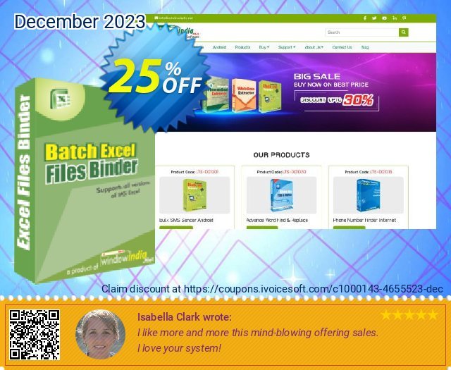 WindowIndia Batch Excel Files Binder 素晴らしい 推進 スクリーンショット