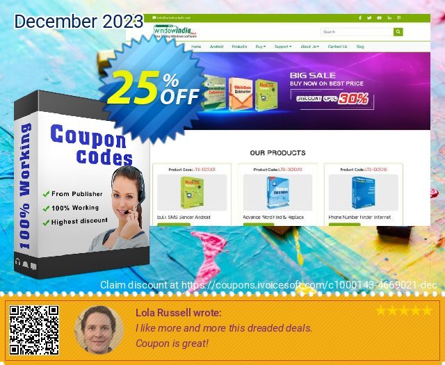 WindowIndia Bundle Word Image Remover + Doc to RTF discount 25% OFF, 2024 April Fools' Day offering sales. Christmas OFF