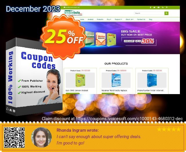WindowIndia Bundle Internet emails & Phone numbers Extracter discount 25% OFF, 2024 Easter Day discounts. Christmas OFF