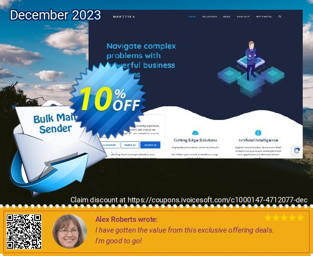 Bulk Mail Sender - E-mail Marketing Software spitze Preisnachlässe Bildschirmfoto