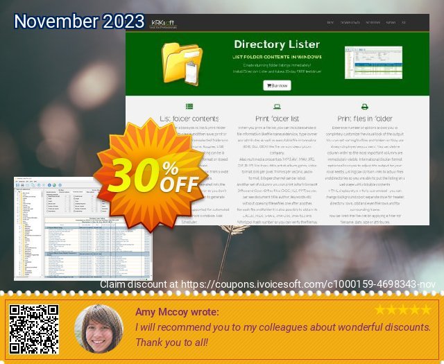 Directory Lister Pro Exzellent Preisnachlass Bildschirmfoto