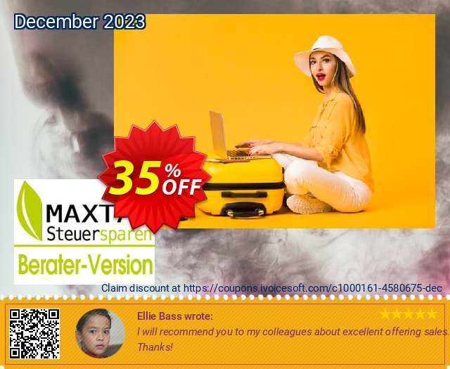 MAXTAX - Beraterversion 25 Akten 惊人的 促销 软件截图