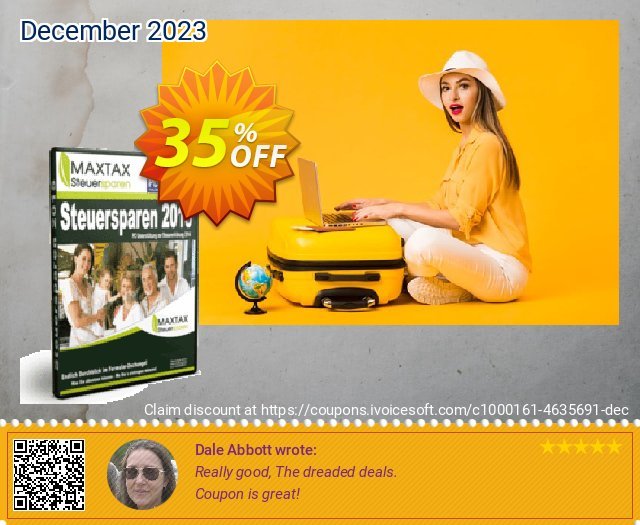 MAXTAX Steuerparen 2015 Deluxe für Selbstständige discount 35% OFF, 2022 Women's Day offering sales. NEUKUNDEN-AKTION 2015