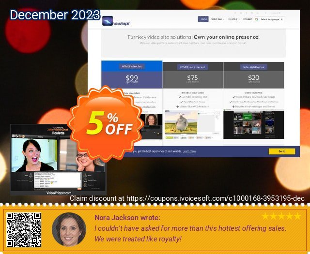 Video Chat Roulette Script + Installation Assistance verblüffend Promotionsangebot Bildschirmfoto
