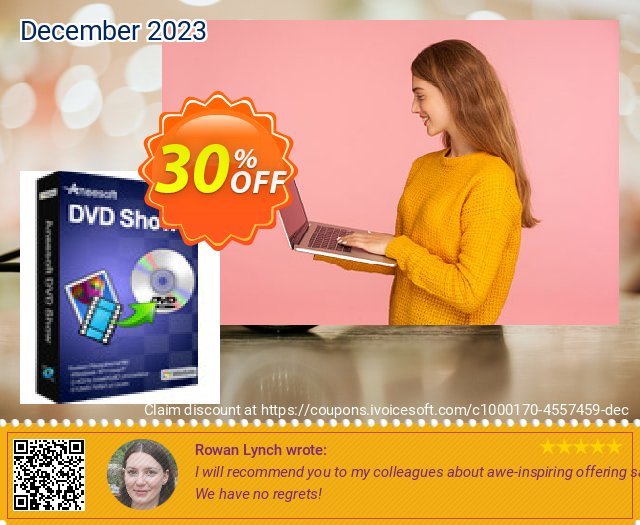 Aneesoft DVD Show ausschließenden Preisreduzierung Bildschirmfoto