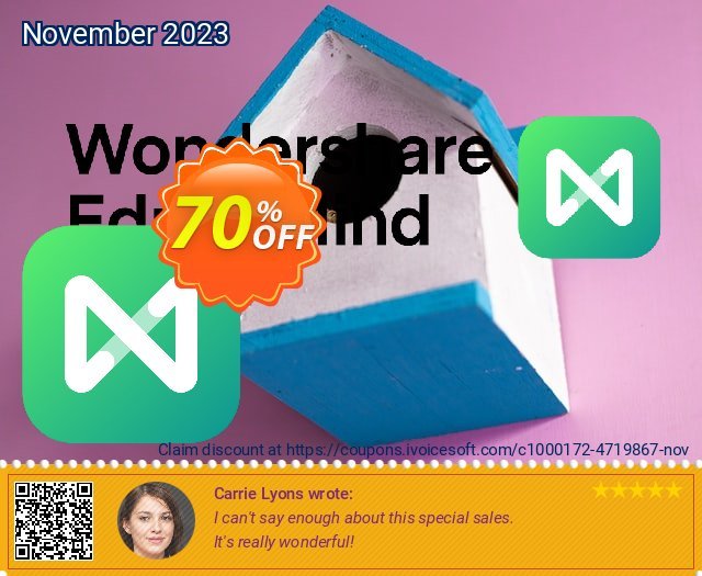 EdrawMind Perpetual License discount 70% OFF, 2022 All Saints' Eve promotions. 70% OFF EdrawMind Lifetime Plan, verified