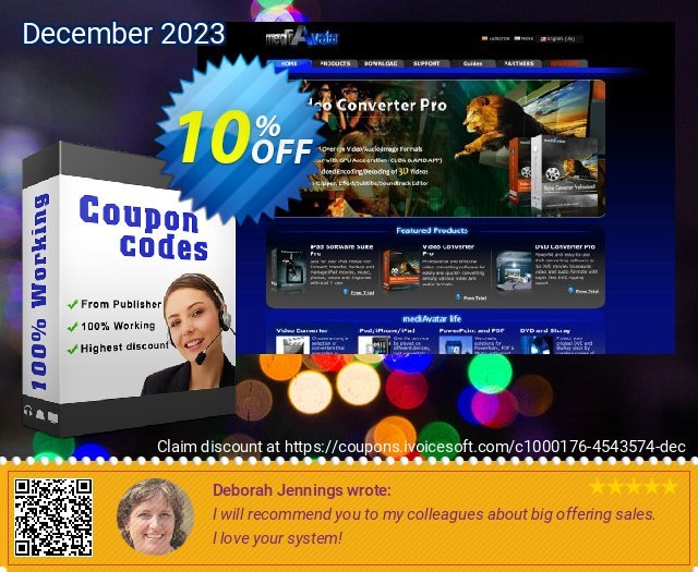 mediAvatar Video Splitter for Mac discount 10% OFF, 2024 World Backup Day discount. mediAvatar Video Splitter for Mac special discount code 2024