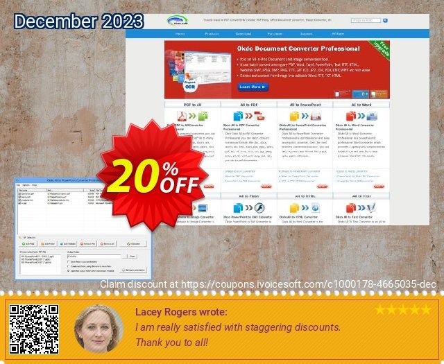 Okdo All to PowerPoint Converter Professional discount 20% OFF, 2024 Labour Day offering sales. Okdo All to PowerPoint Converter Professional big sales code 2024