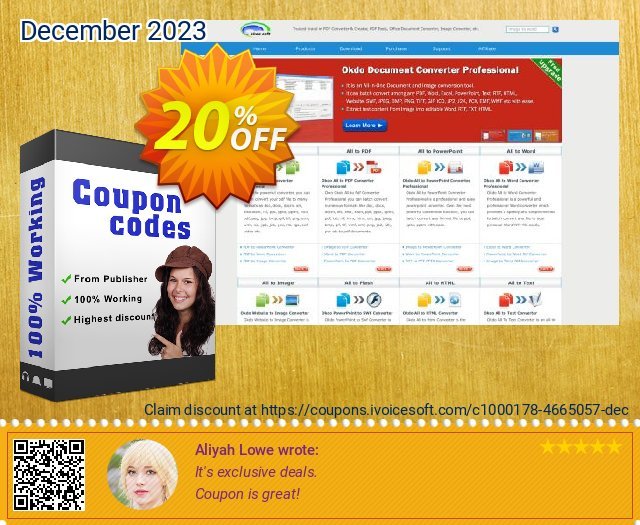 Okdo Doc to Image Converter discount 20% OFF, 2022 Happy New Year offering sales. Okdo Doc to Image Converter best deals code 2022