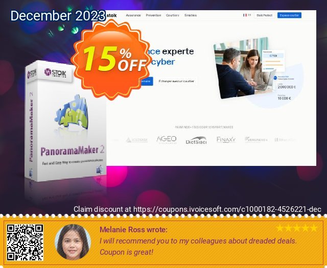 STOIK PanoramaMaker (Mac) discount 15% OFF, 2024 April Fools' Day offering sales. STOIK Promo