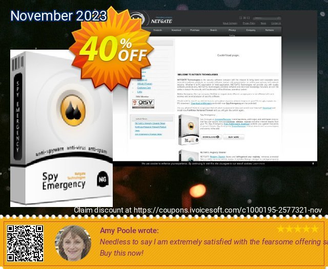 Spy Emergency - Unlimited Lifetime license (for 5 PC) discount 40% OFF, 2022 Back to School promo. Spy Emergency - Unlimited Lifetime license (for 5 PC) amazing offer code 2022