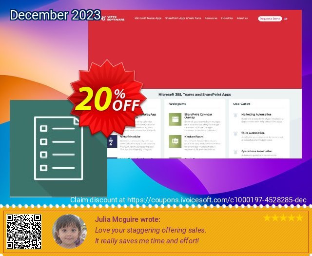 Dev. Virto List Form Designer for SP2007 wunderschön Verkaufsförderung Bildschirmfoto