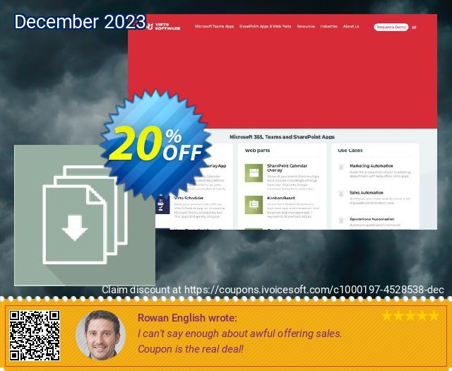 Virto Bulk File Download for SP2010 discount 20% OFF, 2024 Resurrection Sunday promo. Virto Bulk File Download for SP2010 staggering discount code 2024