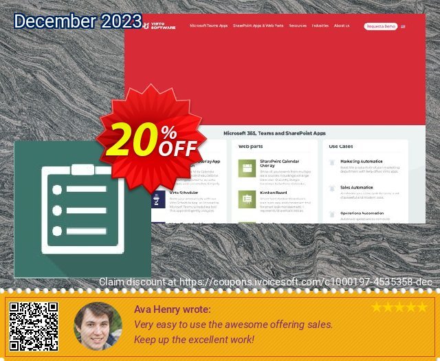 Virto Content Management Suite for SP2010 formidable Verkaufsförderung Bildschirmfoto