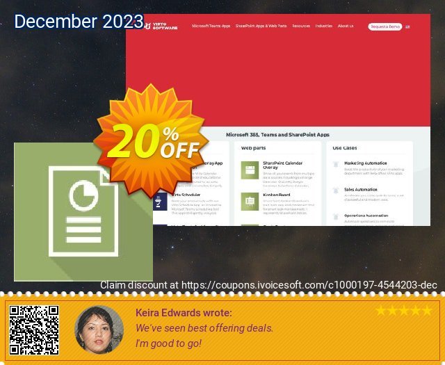 Dev. Virto Resource Utilization Web Part for SP2010 keren kupon Screenshot