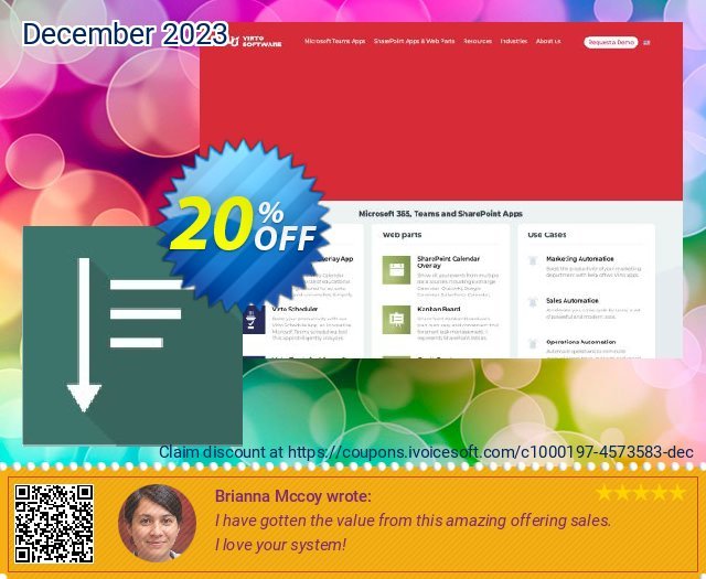 Virto List Menu Web Part for SP2010 luar biasa promosi Screenshot