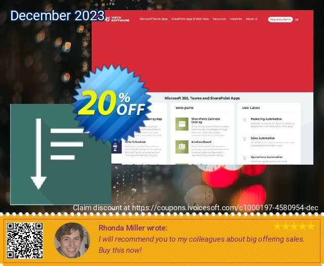 Virto List Menu Web Part for SP2013 sangat bagus penawaran loyalitas pelanggan Screenshot