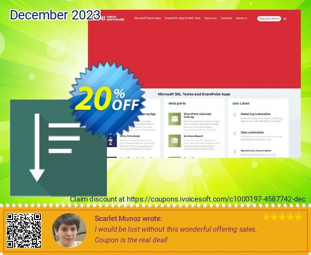 Dev. Virto List Menu Web Part for SP2010 großartig Förderung Bildschirmfoto