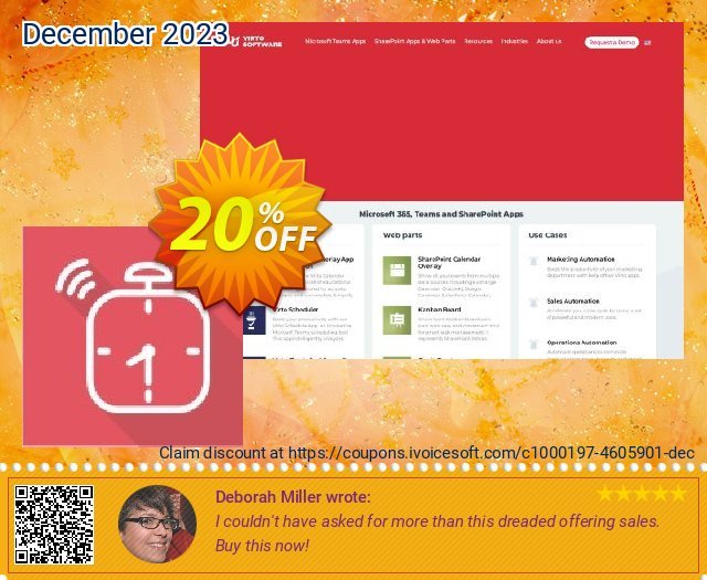 Migration of Virto Alert & Reminder from SharePoint 2007 to SharePoint 2010 discount 20% OFF, 2024 April Fools' Day discount. Migration of Virto Alert & Reminder from SharePoint 2007 to SharePoint 2010 best offer code 2024