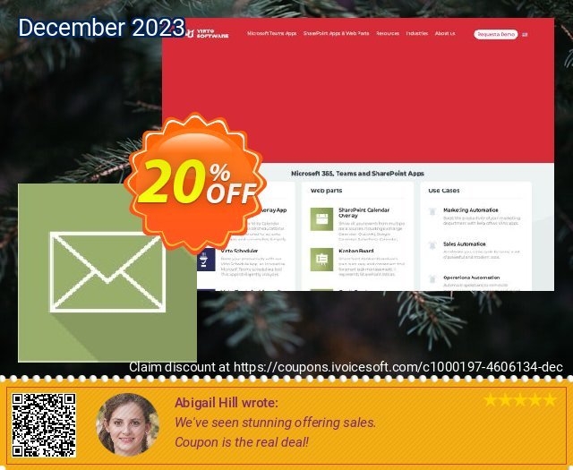 Migration of Virto Incoming Email Feature from SharePoint 2010 to SharePoint 2013 discount 20% OFF, 2024 Spring promo. Migration of Virto Incoming Email Feature from SharePoint 2010 to SharePoint 2013 special promo code 2024