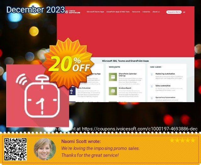 Virto Alert & Reminder for SP2016 super Preisnachlass Bildschirmfoto