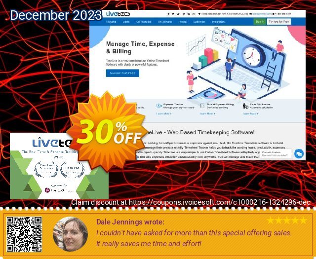TimeLive Web Timesheet Enterprise Version (Unlimited Users) discount 30% OFF, 2022 World UFO Day offering sales. TimeLive Web Timesheet Enterprise Version (Unlimited Users) formidable discounts code 2022