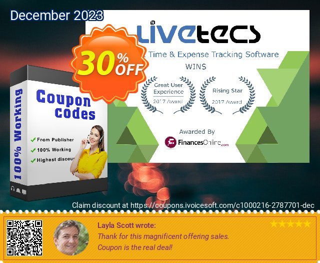 TimeLive Web Timesheet Premium Version (50 Users) discount 30% OFF, 2024 April Fools' Day promo. TimeLive Web Timesheet Premium Version (50 Users) awful promo code 2024