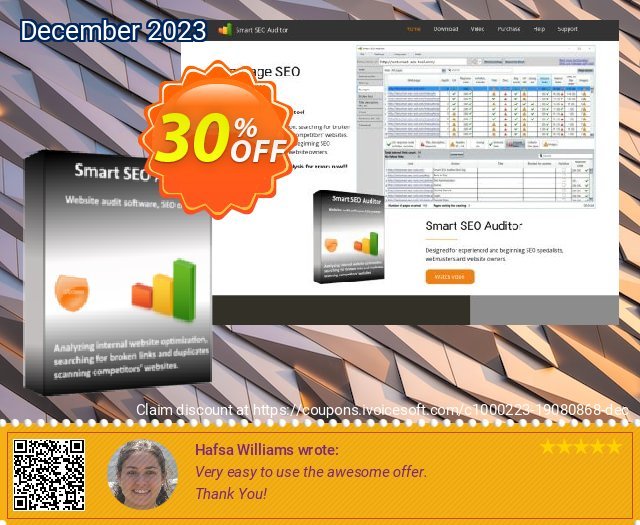 Smart SEO Auditor - 3 month 棒极了 折扣 软件截图