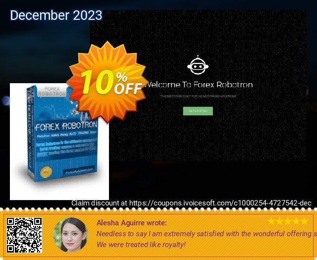 Forex Robotron Premium Package 棒极了 折扣 软件截图