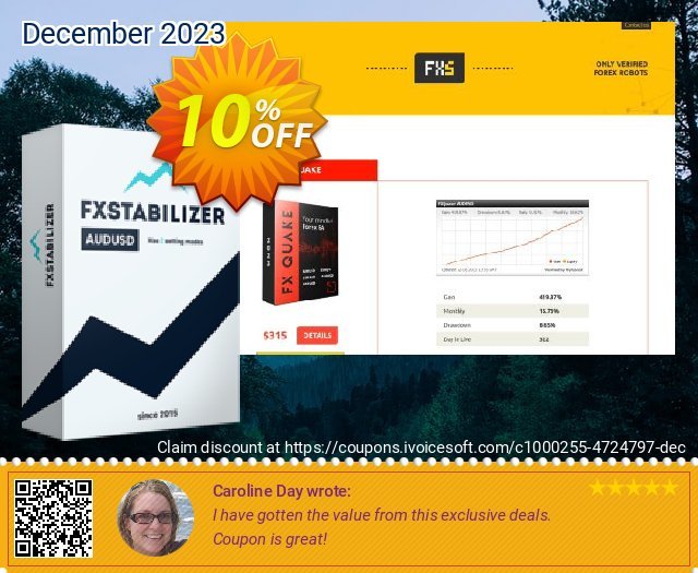 FXStabilizer AUDUSD terbatas penawaran promosi Screenshot