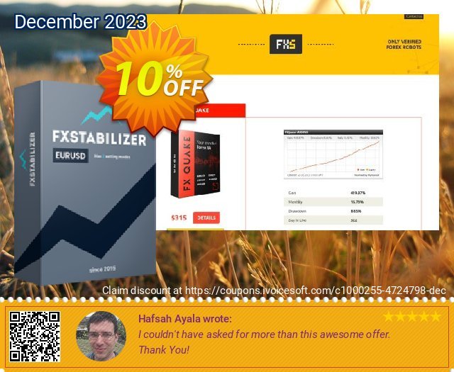 FXStabilizer EURUSD discount 10% OFF, 2022 Discovery Day discounts. FXStabilizer EURUSD stirring discounts code 2022