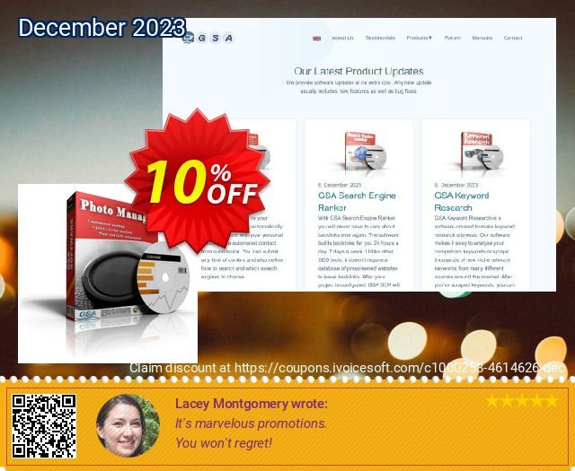 GSA Photo Manager discount 10% OFF, 2024 April Fools' Day offering sales. GSA Photo Manager stunning discounts code 2024