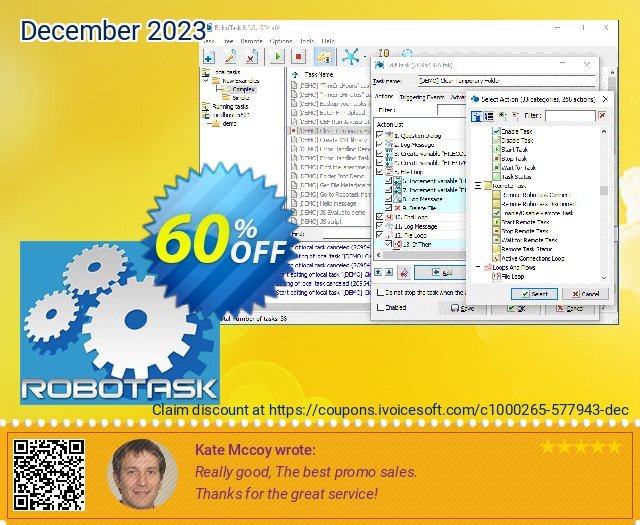 RoboTask (personal license) discount 60% OFF, 2023 April Fools' Day discounts. RoboTask (personal license) imposing promotions code 2023